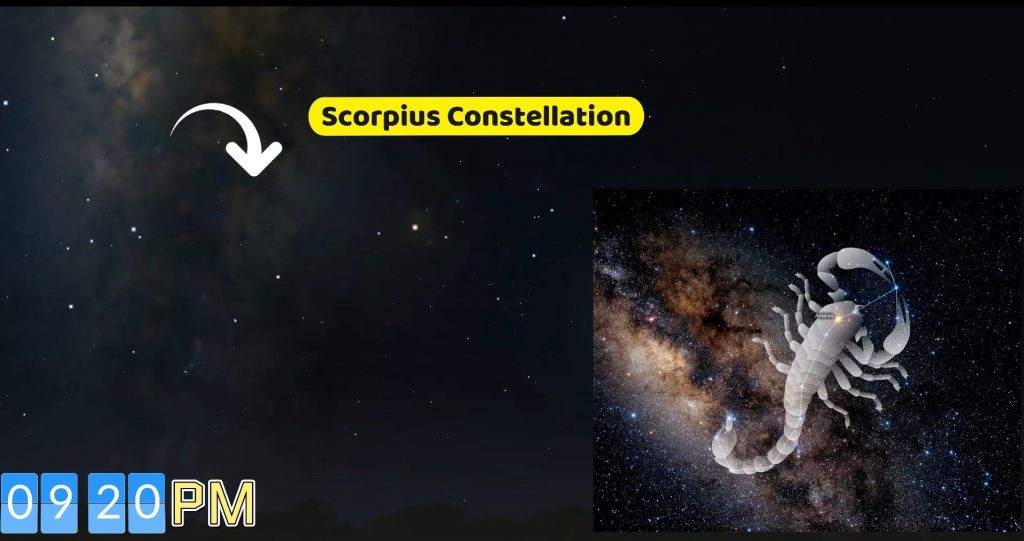 Finding Scorpius Constellation | Scorpion | India | 2022