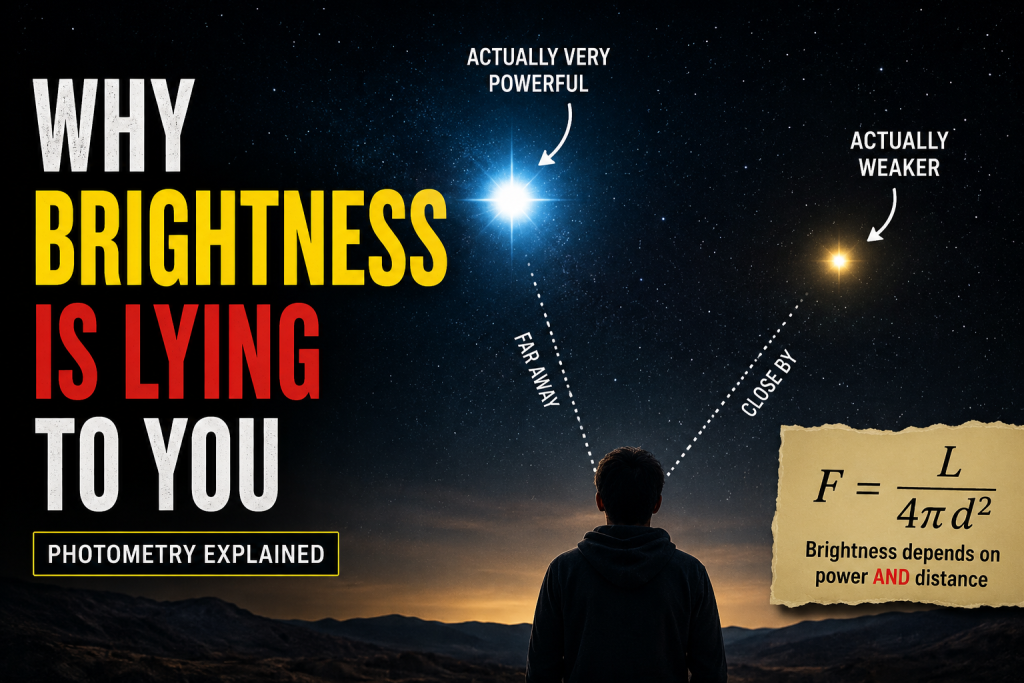 Why Brightness Is Lying to You | Photometry | Astrophysics for Beginners