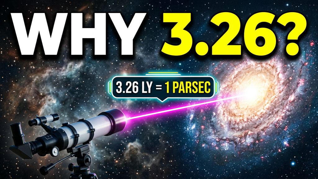 Parsec vs Light-Year | The Universe’s Real Distance Explained